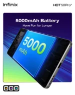 Hot 50 Pro Plus Battery Specs