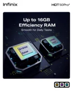 Hot 50 Pro Plus Memory