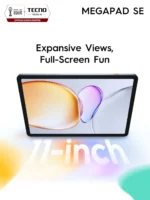 Tecno MegaPad SE (256GB/8GB; 8MP Dual Camera; 7000mAh) - Image 5