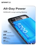 Infinix Smart 20 (128GB/4GB; 8MP Dual Camera; 5200mAh) - Image 4