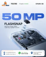 Tecno Spark 50 (128GB/4GB; 50MP Triple Camera; 6700mAh) - Image 6