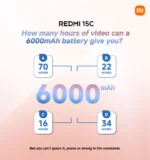 Redmi 15C (128GB/4GB; 50MP Dual Camera; 6000mAh) - Image 9